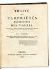 PONCELET, JEAN-VICTOR. Traité des Propriétés Projectives des Figures.  1822